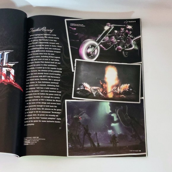 Game Informer Magazine #197 Sept. 2009 Beatles Rock Band Edition. Rare - Picture 10 of 11